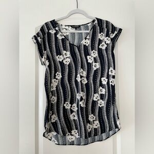 Express Floral Blouse Top